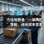 内地与香港“一单两报”落地，通关效率显著提升