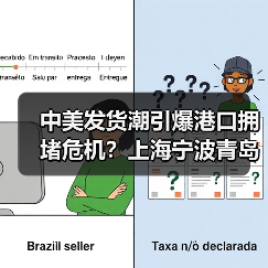 中美发货潮引爆港口拥堵危机？上海宁波青岛等港口延误加剧（图1）