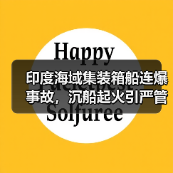 印度海域集装箱船连爆事故，沉船起火引严管风暴（图2）