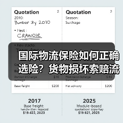 国际物流保险如何正确选险？货物损坏索赔流程与案例解析（图1）