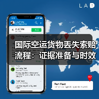 国际空运货物丢失索赔流程:证据准备与时效限制(图1) 国际空运货物丢失索赔流程:证据准备与时效限制(图1)