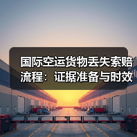 国际空运货物丢失索赔流程:证据准备与时效限制(图3) 国际空运货物丢失索赔流程:证据准备与时效限制(图3)