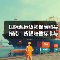 国际海运货物保险购买指南：货损赔偿标准与索赔材料清单（图1）
