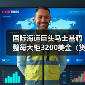 国际海运巨头马士基调整每大柜3200美金(货主货代请注意)(图2) 国际海运巨头马士基调整每大柜3200美金(货主货代请注意)(图2)