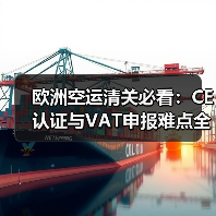 欧洲空运清关必看:CE认证与VAT申报难点全解析(图3) 欧洲空运清关必看:CE认证与VAT申报难点全解析(图3)