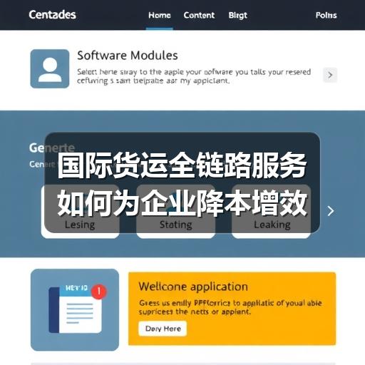 国际货运全链路服务如何为企业降本增效(图2) 国际货运全链路服务如何为企业降本增效