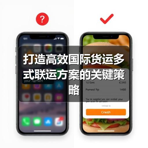 打造高效国际货运多式联运方案的关键策略(图1) 打造高效国际货运多式联运方案的关键策略
