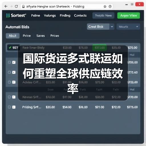 国际货运多式联运如何重塑全球供应链效率(图3) 国际货运多式联运如何重塑全球供应链效率