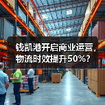 钱凯港开启商业运营，物流时效提升50%？