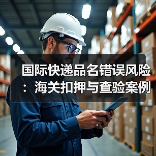 国际快递品名错误风险:海关扣押与查验案例分析(图1) 国际快递品名错误风险:海关扣押与查验案例分析(图1)