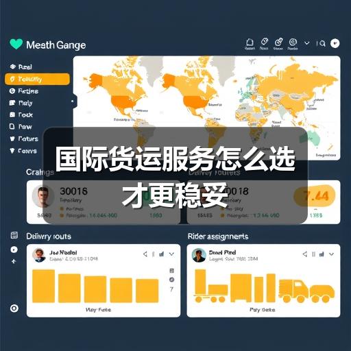 国际货运服务怎么选才更稳妥(图2) 国际货运服务怎么选才更稳妥