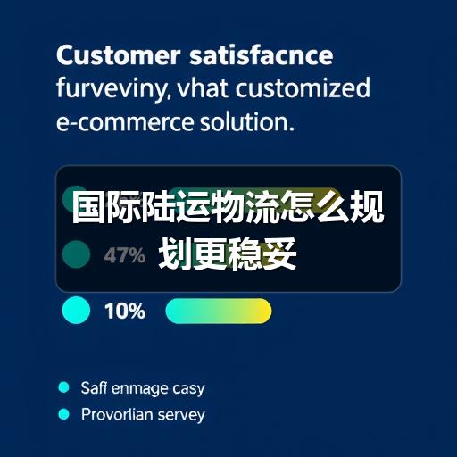 国际陆运物流怎么规划更稳妥