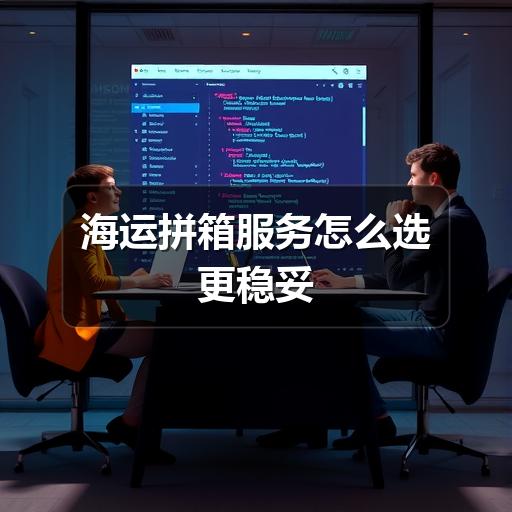 海运拼箱服务怎么选更稳妥