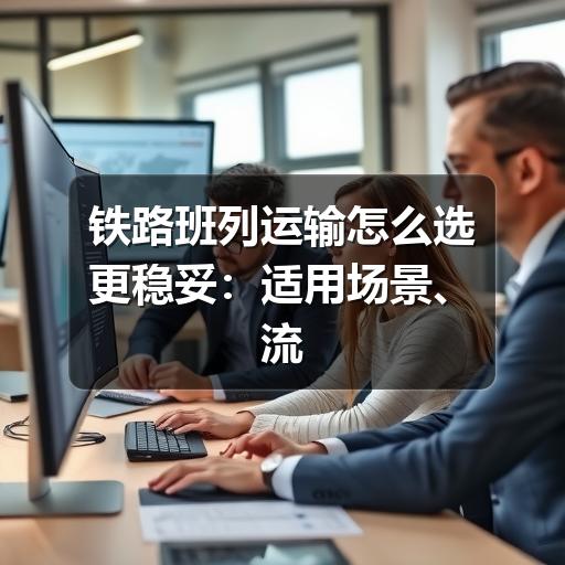 铁路班列运输怎么选更稳妥:适用场景、流程与注意事项(图2) 铁路班列运输怎么选更稳妥:适用场景、流程与注意事项