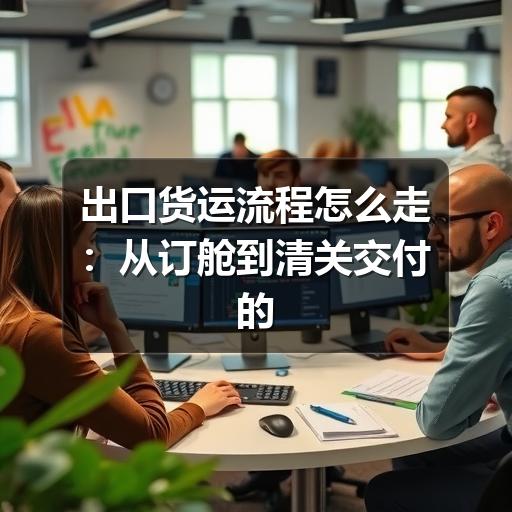 出口货运流程怎么走:从订舱到清关交付的实用指南(图3) 出口货运流程怎么走:从订舱到清关交付的实用指南