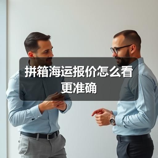 拼箱海运报价怎么看更准确(图2) 拼箱海运报价怎么看更准确