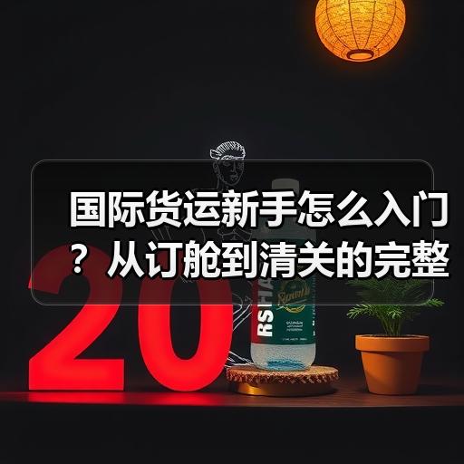 国际货运新手怎么入门？从订舱到清关的完整流程梳理